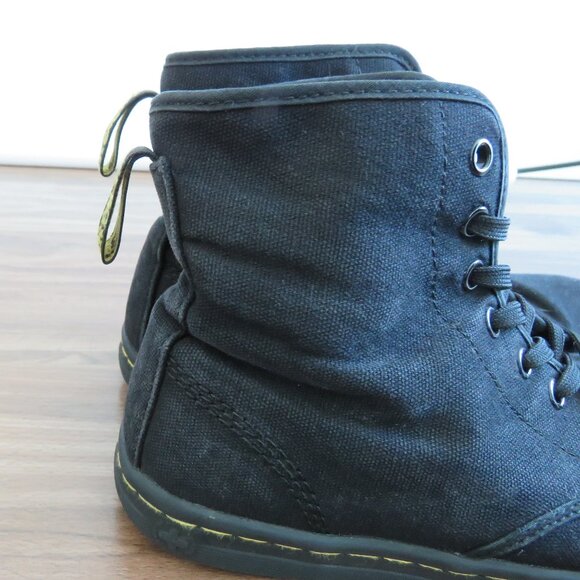 Black High-Top Women's Shoes - Picture 8 of 12